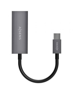 ADAPTADOR AISENS USB-C A ETHERNET GIGA GREY 2