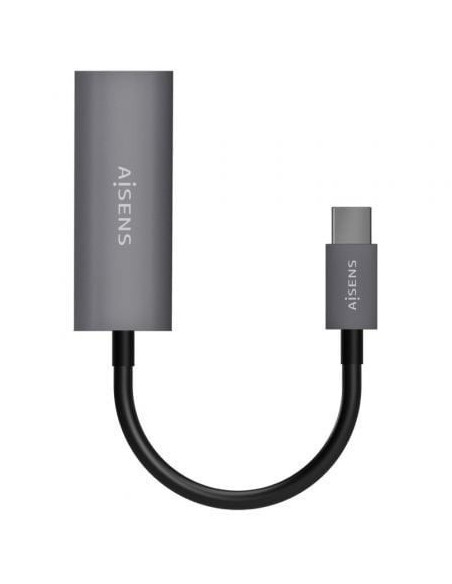 ADAPTADOR AISENS USB-C A ETHERNET GIGA GREY