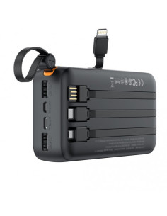 POWERBANK 20000MAH 3 SALIDAS NEGRO PR278 XO 2