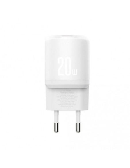 CARGADOR RAPIDO USB-A / USB-C 20W L144 BLANCO XO