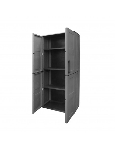 ARMARIO ALTO CON ESTANTES AJUSTABLES 680X370X1630MM ARTPLAST