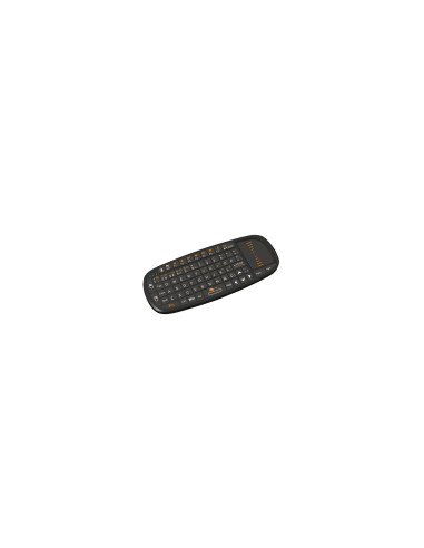 Mini teclado phoenix bluekey presenter bluetooth mini receptor usb con touchpad y puntero laser negro PHBLUKEYPRESENTER