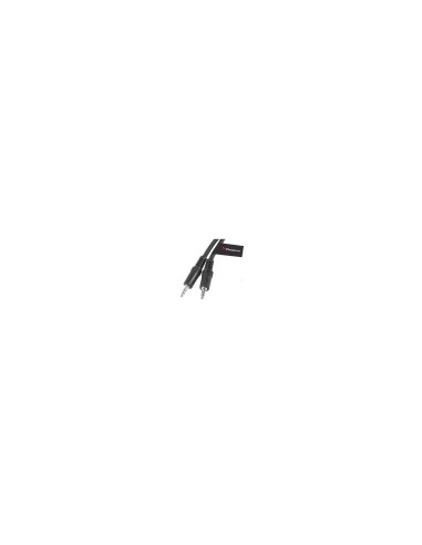 Cable audio phoenix jack 3.5 macho a macho 5m negro PHAUDIOJACK5