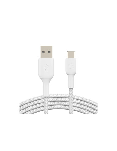 Cable Belkin USB A macho/USB C macho 3 m Blanco