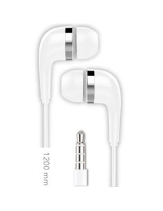 AURICULARES + MICROFONO TECH ONE TECH EAR JACK 3.5 WHITE