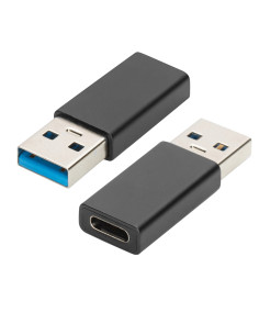 Ewent EW9650 cambiador de género para cable USB Type-A USB Tipo C