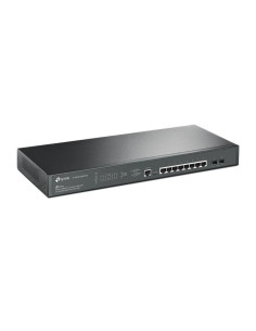 SWITCH TP-LINK OMADA L2+ 8 PUERTOS 2 SFP+10G POE+ 2