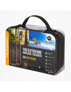 PACK 2 WALKIE-TALKIE MOTOROLA TLKR-T82EXTREME NEGRO