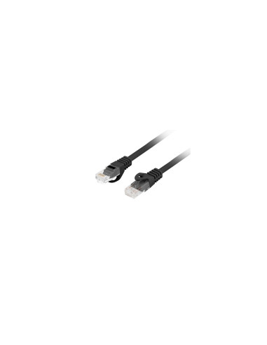 Lanberg PCU6-10CU-0150-BK cable de red Negro 1,5 m Cat6 U/UTP (UTP)