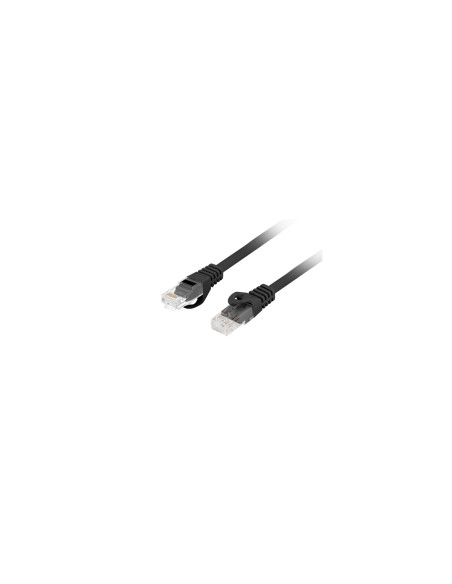 Lanberg PCU6-10CU-0150-BK cable de red Negro 1,5 m Cat6 U/UTP (UTP)
