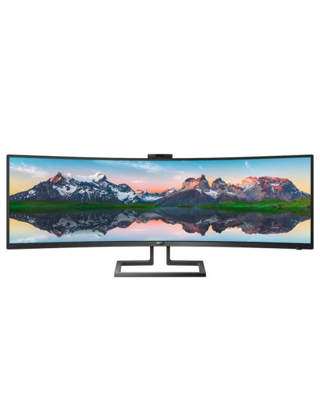 MONITOR PHILIPS 49 DUAL QHD MULTIMEDIA REG ALTURA CURVO HDMI DP BLACK