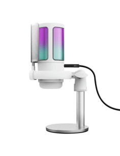 MICROFONO TRUST GAMING GXT 238W AURON USB RGB WHITE