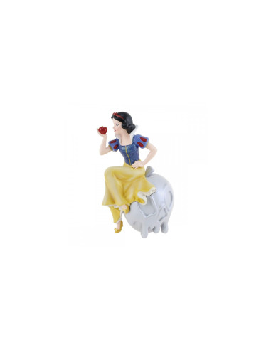 FIGURA DECORATIVA ENESCO DISNEY 100 BLANCANIEVES CON MANZANA