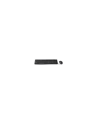 Logitech Wireless Combo MK270 teclado Ratón incluido USB QWERTY Italiano Negro