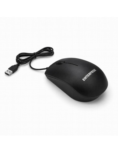 TECLADO + RATON ENTERPRISE PRO KM102 ISLE USB BLACK