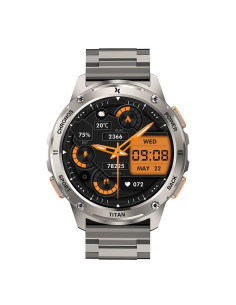 SMARTWATCH RELOJ MAXCOM FW110 IP69K TITAN CRONOS SILVER 2