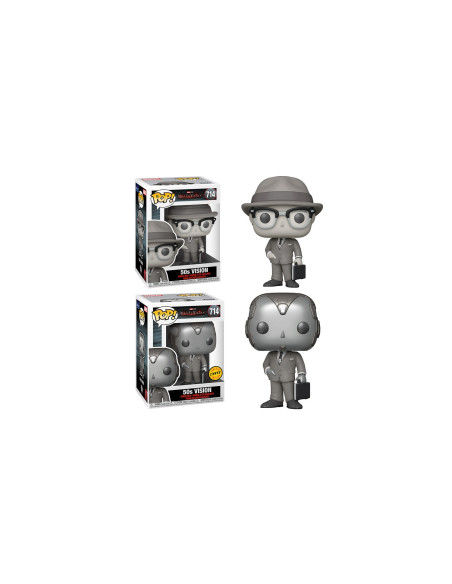Funko pop marvel wandavision vision 50s b&w chase