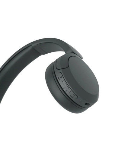 AURICULARES + MICROFONO SONY WH-CH520 BLUETOOTH 5.2 BLACK