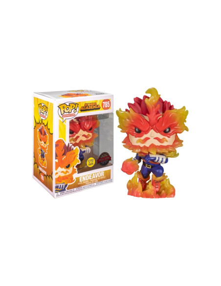 Funko pop my hero academia endeavor brillo en la oscuridad exclusivo 49672