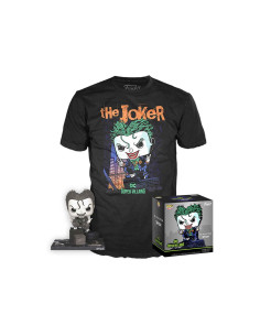 Funko pop dc comics dc jim lee joker + camiseta ut - 56648