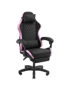 SILLA GAMING MARS GAMING MGC-X ERGONOMICO REPOSAPIES TELA PU ROSE/BLACK 2