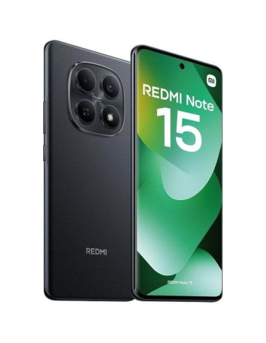 SMARTPHONE XIAOMI REDMI NOTE 15 6.77 6GB/128GB/108MP/NFC/4G BLACK