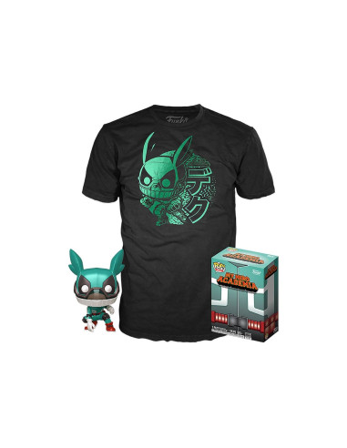 Pop & tee my hero academia deku funko + camiseta talla m