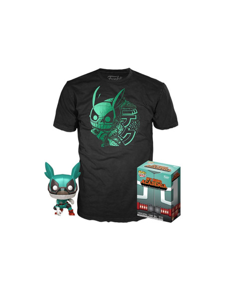 Pop & tee my hero academia deku funko + camiseta talla m