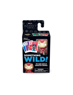 Juego de mesa funko something wild! marvel infinity saga iron man pegi 6 60495