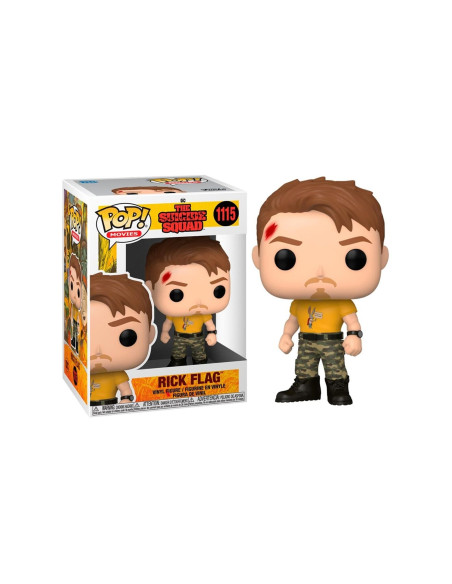 Funko pop dc comics escuadron suicida rick flag 56020