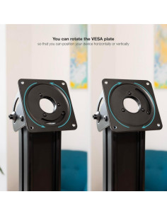 SOPORTE DE MESA TABLET TOOQ TQATC2601-B PARA MARCO ANTIRROBO 2