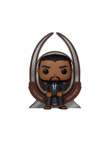 Funko pop black panther t?challa on throne (1113) dlx exclusivo