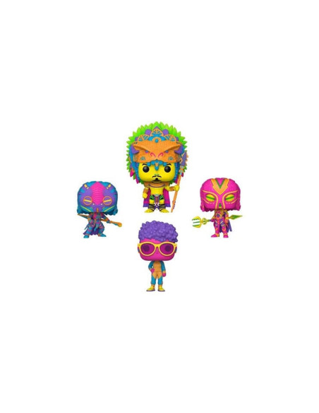 Funko pop marvel black panther wakanda forever pack de 4