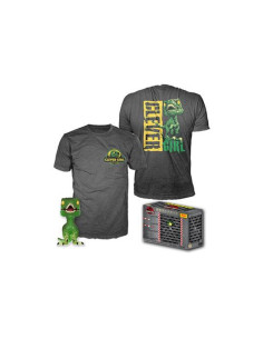 Pop & tee jurassic park clever raptor funko + camiseta talla xl ut - 47628xl