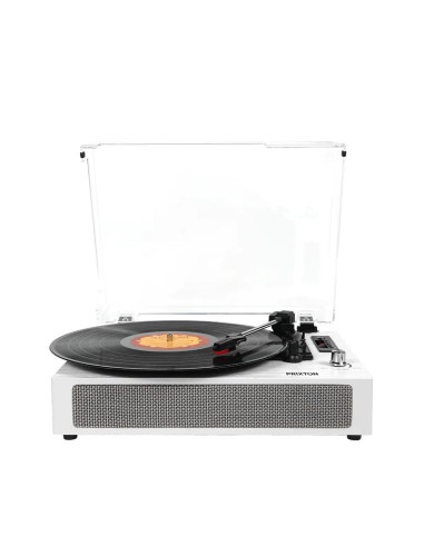 Prixton Tocadiscos Studio Deluxe con Bluetooth, Grabación a USB y salida RCA