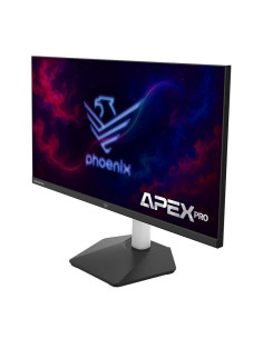 MONITOR GAMING PHOENIX APEX PRO 27 2K QHD 180HZ ERGONOMICO MULTIMEDIA LED HDMI DISPLAYPORT BLACK/WHITE 2