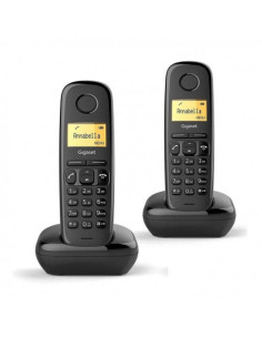 TELÉFONO DECT GIGASET A170 DÚO NEGRO (BASE+SUP)