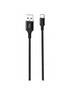 CABLE NB143 CORDON USB - TIPO C | 2.4A | 1 MTR | NEGRO XO