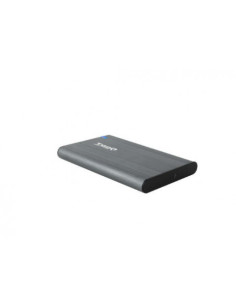TooQ Caja Externa para Discos de 2,5” HDD/SSD, Gris