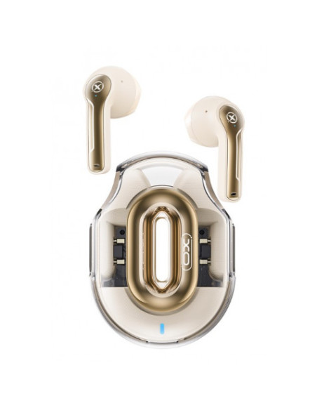 AURICULARES BLUETOOTH TWS BEIGE X43 XO