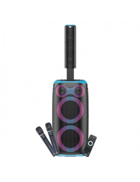 ALTAVOZ KARAOKE COOLSOUND BLAST PUMP 2.1 2X6.5\" + 5xTWEETERS 550W AZUL