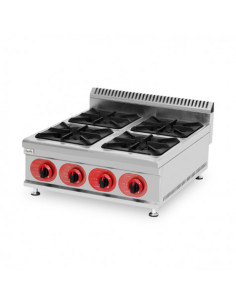 COCINA A GAS PROFESIONAL 4 FUEGOS CHEF PRO