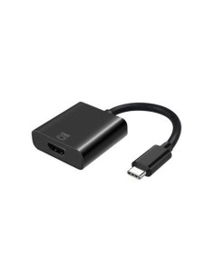 AISENS Conversor USB-C a HDMI 4k@60Hz, USB-C/M-HDMI/H, Negro, 15cm