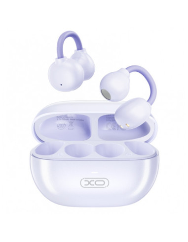 AURICULARES TWS PEARL CLIP G40 VIOLETA XO