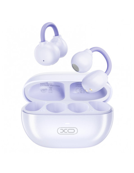 AURICULARES TWS PEARL CLIP G40 VIOLETA XO