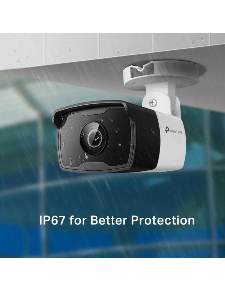 CAMARA IP TP-LINK VIGI BULLET EXTERIOR 2MP 4MM IR 30M IP67 POE
