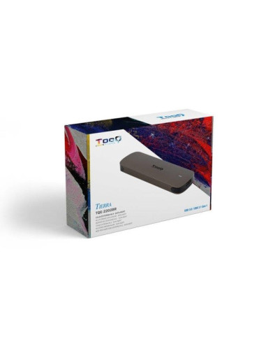 CAJA EXTERNA TOOQ ALUMINIO SSD M.2 CCS USB 3.1 BROWN