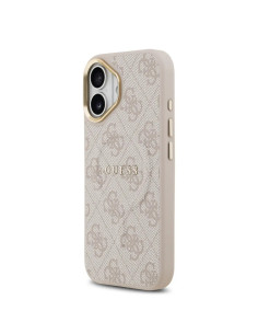 FUNDA IPHONE 17 POLIPIEL ROSA CON MAGSAFE Y LOGO 2