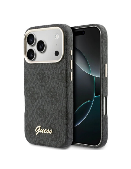 FUNDA IPHONE 17 PRO CON MAGSAFE LOGO NEGRA