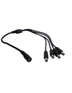 CABLE ALIMENTACION SPLITTER 4 CAMARAS CAMVIEW